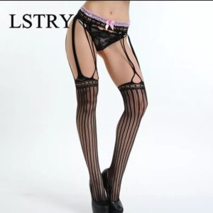panty portaligas strass